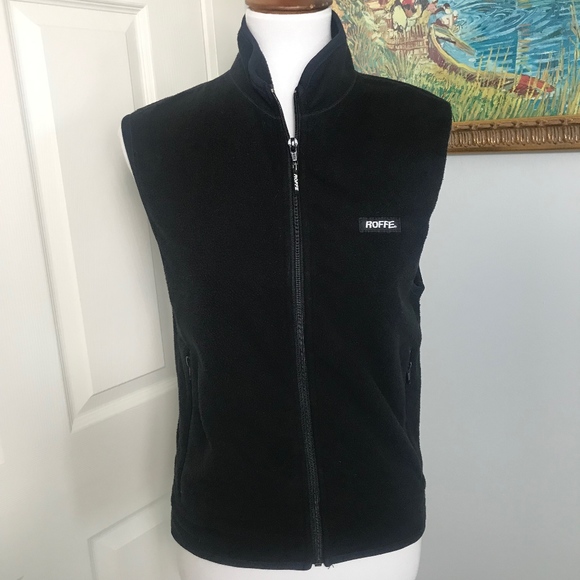 Roffe Jackets & Blazers - Roffe Fleece Vest: Unisex Great for Ski or Snow